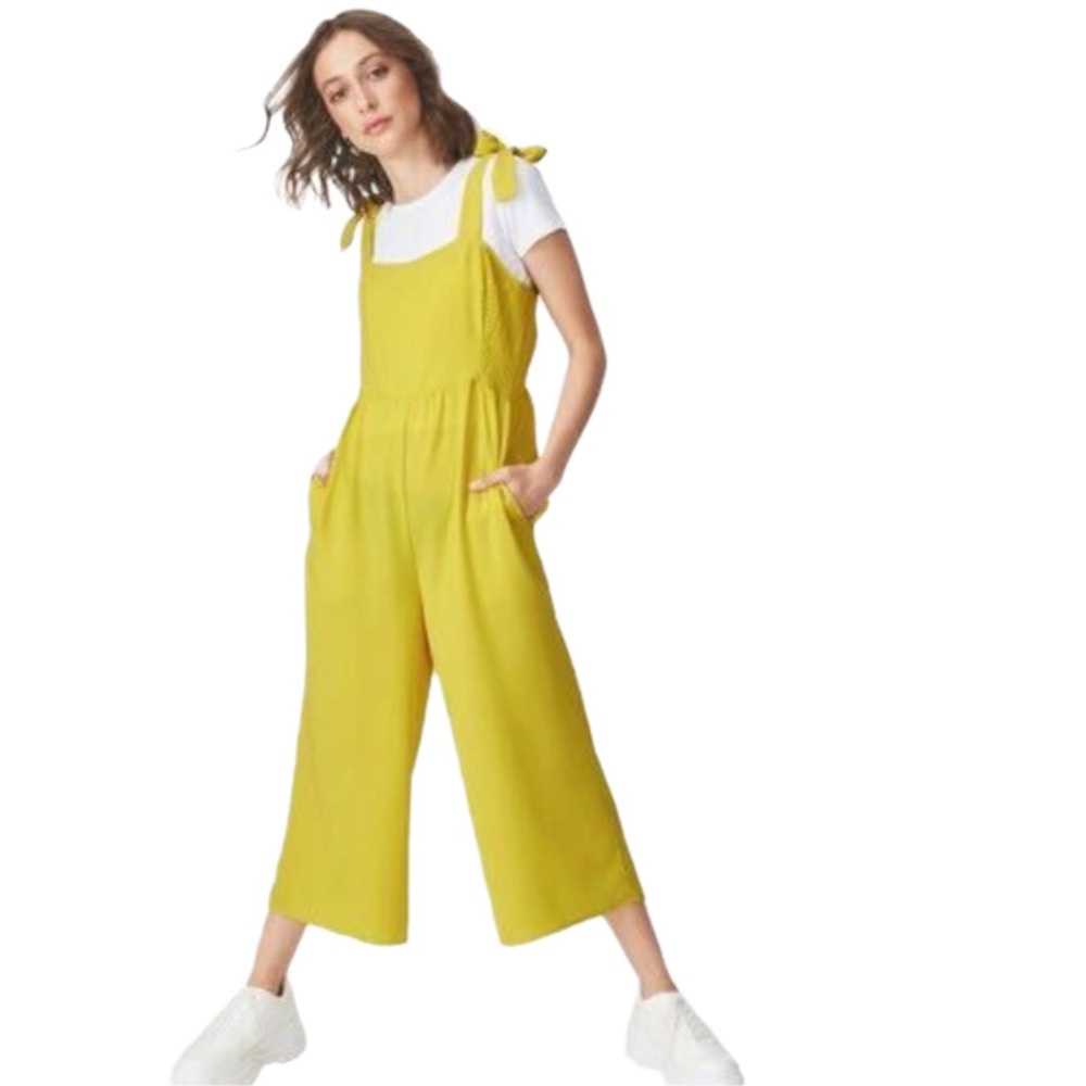 Cotton On Jumpsuit Size M Plus ~NEW~ Retro Woven Alexa Strappy Jumpsuit - Picture 2 of 4